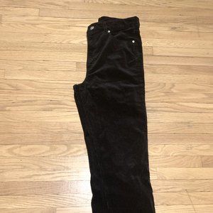 Black H&M corduroy pants